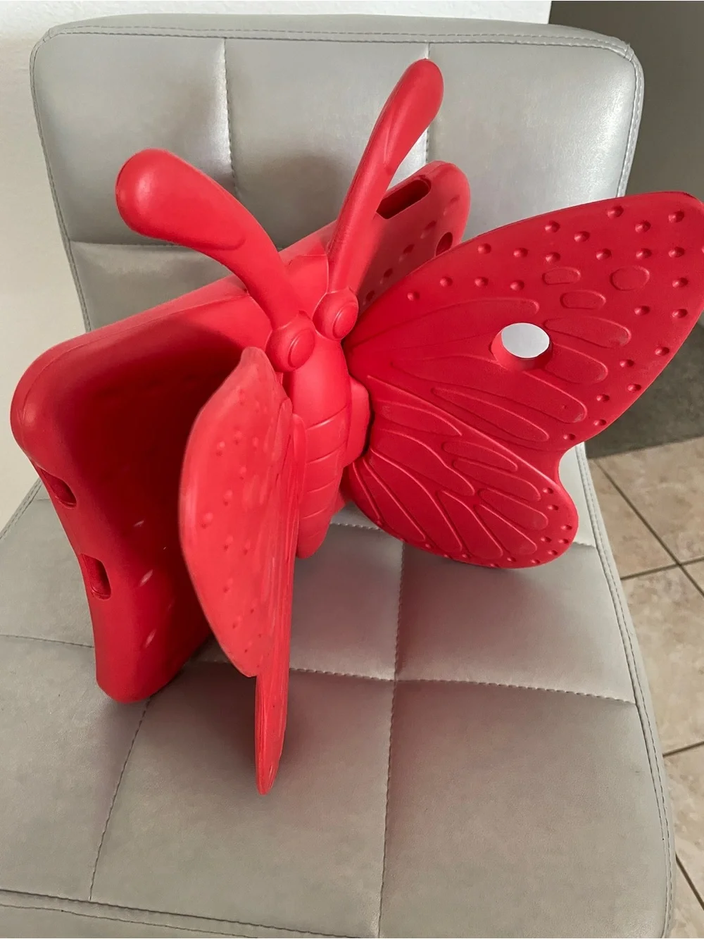 Red Butterfly IPad Case / Stand